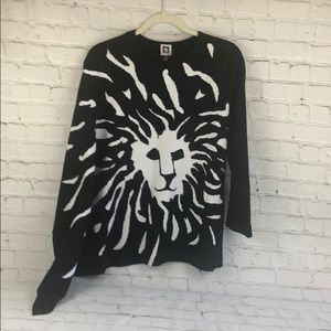 Anne Klein Women's One Shoulder / Cape Sweater L